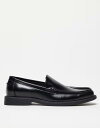 【送料無料】 エイソス メンズ スリッポン・ローファー シューズ ASOS DESIGN loafers in black Black