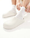 【送料無料】 ジャック アンド ジョーンズ メンズ サンダル シューズ Jack & Jones molded mules in cream Moonbeam