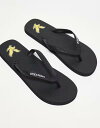 【送料無料】 ライルアンドスコット メンズ サンダル シューズ Lyle & Scott Flip Flops in black Black