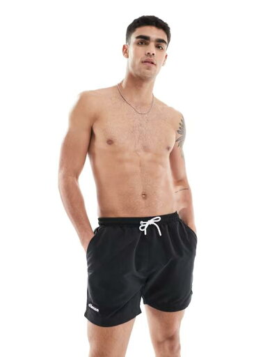 【送料無料】 エレッセ メンズ ハーフパンツ・ショーツ 水着 ellesse Torlinos swim shorts in black Black 【送料無料】 エレッセ メンズ ハーフパンツ・ショーツ 水着 ellesse Torlinos swim shorts in black Black