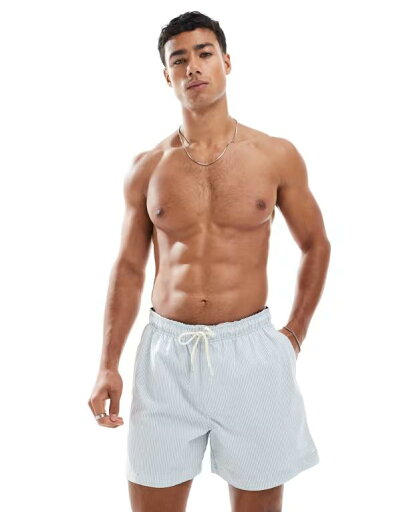 【送料無料】 ジャック アンド ジョーンズ メンズ ハーフパンツ・ショーツ 水着 Jack & Jones swim shorts in seersucker blue Cashmere Blue 【送料無料】 ジャック アンド ジョーンズ メンズ ハーフパンツ・ショーツ 水着 Jack & Jones swim shorts in seersucker blue Cashmere Blue