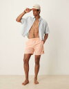 【送料無料】 ライルアンドスコット メンズ ハーフパンツ・ショーツ 水着 Lyle & Scott swim shorts in pink Coral(4)