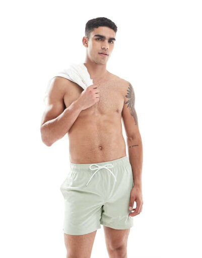 【送料無料】 コットンオン メンズ ハーフパンツ・ショーツ 水着 Cotton On swim shorts in sage SAGE 【送料無料】 コットンオン メンズ ハーフパンツ・ショーツ 水着 Cotton On swim shorts in sage SAGE
