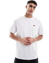 【送料無料】 エレッセ メンズ Tシャツ トップス ellesse Athens t-shirt in white WHITE