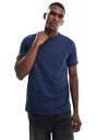 【送料無料】 フレッドペリー メンズ Tシャツ トップス Fred Perry ringer t-shirt in navy TENNIS BLUE