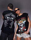 【送料無料】 エイソス レディース ベスト トップス ASOS DESIGN unisex oversized license tank top with Gu...