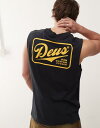 【送料無料】 デウス エクス マキナ メンズ ベスト トップス Deus Ex Machina phase graphic tank in black Blac...