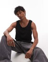【送料無料】 オールセインツ メンズ ベスト トップス Allsaints edwards tank top in jet black Jet Black