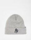 【送料無料】 ベイシング エイプ レディース 帽子 アクセサリー Aape by A Bathing Ape beanie in gray Gray