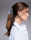 【送料無料】 サウスビーチ レディース ヘアアクセサリー アクセサリー South Beach shell hair claw clip in black re...