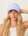 【送料無料】 マイアクセサリーズ レディース 帽子 アクセサリー My Accessories chelsea racquet club cap in pale blue LIGHT BLUE