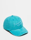【送料無料】 リクレイム ヴィンテージ レディース 帽子 アクセサリー Reclaimed Vintage unisex holiday cap with logo in washed blue blue