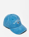 【送料無料】 リクレイム ヴィンテージ レディース 帽子 アクセサリー Reclaimed Vintage unisex logo cap in washed blue denim blue