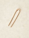 【送料無料】 エイソス レディース ヘアアクセサリー アクセサリー ASOS DESIGN french hair pin in gold tone Gold