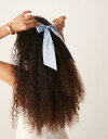 【送料無料】 エイソス レディース ヘアアクセサリー アクセサリー ASOS DESIGN hair bow with embroidered happily ...