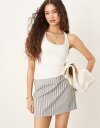 【送料無料】 フリーピープル レディース ベスト トップス Free People clean lines racerback tank top in whit...