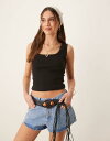 【送料無料】 フリーピープル レディース ベスト トップス Free People hummingbird tank top in black Black
