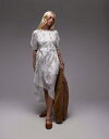 【送料無料】 オールセインツ レディース ワンピース トップス AllSaints Serene dress in lace ecru/white lace e...