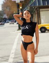 【送料無料】 カルバンクライン レディース ブリーフパンツ アンダーウェア Calvin Klein CK 96 logo string tanga thong...