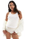 【送料無料】 ママライシアス レディース ブリーフパンツ アンダーウェア Mamalicious Maternity 2-pack lace trim wais...