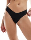 【送料無料】 コットンオン レディース ブリーフパンツ アンダーウェア Cotton On invisible G-string brief in black ...