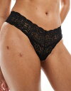 【送料無料】 コットンオン レディース ブリーフパンツ アンダーウェア Cotton On g-string briefs in black Black