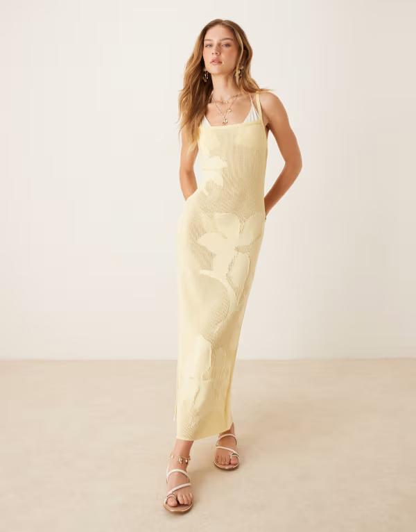 【送料無料】 エイソス レディース ワンピース トップス ASOS DESIGN lace flor