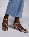 【送料無料】 パブリックデザイア レディース サンダル シューズ Public Desire Glint strappy barely there sandals in metallic gold Gold Metallic