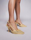 【送料無料】 パブリックデザイア レディース ヒール シューズ Public Desire Alchemy laser cute sling back heel...