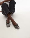 【送料無料】 マンゴ レディース パンプス シューズ Mango mesh zebra print pumps in white WHITE