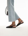 【送料無料】 マンゴ レディース サンダル シューズ Mango slingback woven detail mules in black Black