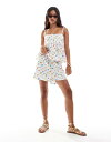 【送料無料】 エイソス レディース ハーフパンツ・ショーツ ボトムス ASOS DESIGN eyelet shorts in fruit print - part of a set Fruit print