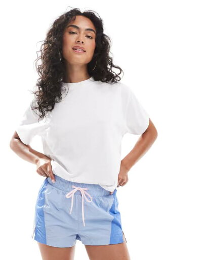 【送料無料】 コットンオン レディース ハーフパンツ・ショーツ ボトムス Cotton On Level Up shorts in windsurfer blue Windsurfer 【送料無料】 コットンオン レディース ハーフパンツ・ショーツ ボトムス Cotton On Level Up shorts in windsurfer blue Windsurfer