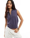 【送料無料】 ノーバディーズ チャイルド レディース カーディガン アウター Nobody's Child zip up sleeveless collared...