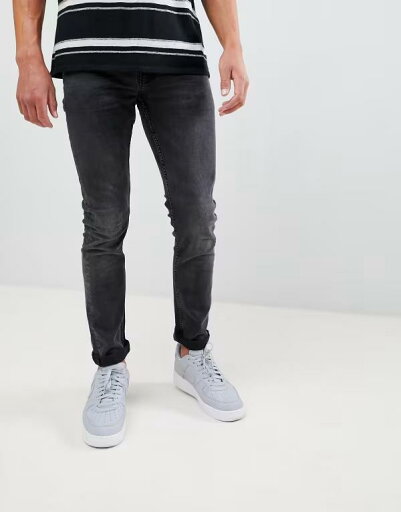 【送料無料】 オンリーアンドサンズ メンズ デニムパンツ ジーンズ ボトムス Only & Sons slim fit stretch jeans in black wash Black denim 【送料無料】 オンリーアンドサンズ メンズ デニムパンツ ジーンズ ボトムス Only & Sons slim fit stretch jeans in black wash Black denim