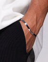 【送料無料】 エイソス メンズ ブレスレット・バングル・アンクレット アクセサリー ASOS DESIGN watch strap bracelet in si...