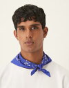 【送料無料】 エイソス メンズ マフラー・ストール・スカーフ アクセサリー ASOS DESIGN paisley bandana in blue BLUE