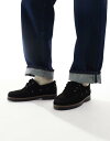 【送料無料】 ジャック アンド ジョーンズ メンズ デッキシューズ シューズ Jack & Jones suede boat shoes in black Black