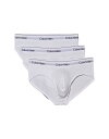 【送料無料】 カルバンクライン メンズ ブリーフパンツ アンダーウェア Calvin Klein Icon Cotton Stretch 3 pack hip briefs in triple white WHITE