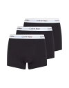 【送料無料】 カルバンクライン メンズ トランクス アンダーウェア Calvin Klein Icon Cotton Stretch 3 pack darted briefs in black Black
