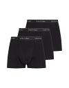 【送料無料】 カルバンクライン メンズ トランクス アンダーウェア Calvin Klein Icon Cotton Stretch 3 pack darted...