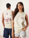 【送料無料】 エイソス レディース ベスト トップス ASOS DESIGN Disney Unisex standard tank top with Mick...