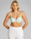 【送料無料】 カルバンクライン レディース ブラジャー アンダーウェア Calvin Klein perfectly fit bra in aqua blue Moonlight jade