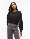 【送料無料】 オールセインツ レディース パーカー・スウェット アウター AllSaints Mira Haven sweatshirt in black bl...