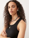 【送料無料】 コルージョン レディース ベスト トップス COLLUSION elevated semi sheer tank top in black Bla...