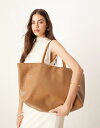 【送料無料】 ベックサンダーガード レディース トートバッグ バッグ Becksondergaard rallo lottie woven tote bag in ochre yellow YELLOW