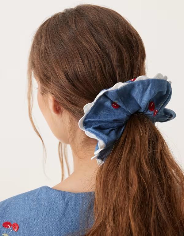 シスタージュン レディース アクセサリー ヘアアクセサリー コントラスト デニム Sister Jane contrast..