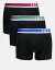 ジャック アンド ジョーンズ メンズ アンダーウェア トランクス Black Jack & Jones 3-pack trunks wit..