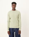 【送料無料】 マンゴ メンズ ニット・セーター アウター Mango cotton mix knit sweater in pastel green Pastel Green