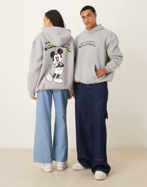 エイソス レディース アウター パーカー・スウェット プリント スキューバ パーカー ASOS DESIGN Disne..